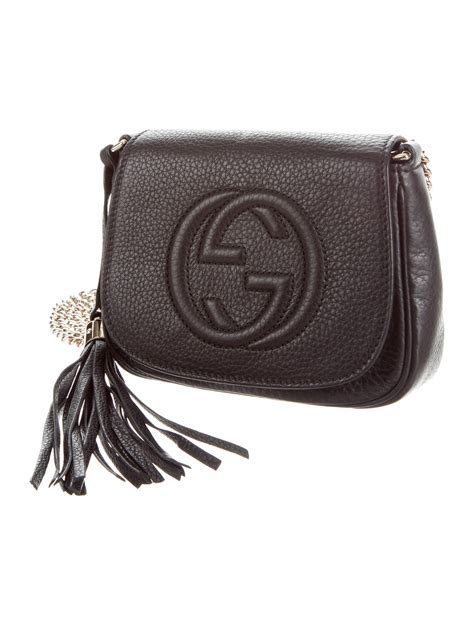 gucci soho messenger crossbody|authentic gucci soho crossbody bag.